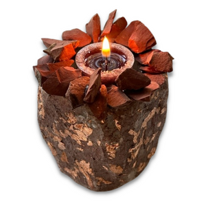 Red Jasper - Kat & Gio Aromatherapy Crystal Gemstone Candles 