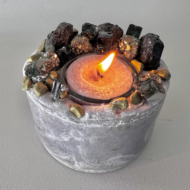 ZEN TRIBE 01 - Kat & Gio Aromatherapy Crystal Gemstone Candles 